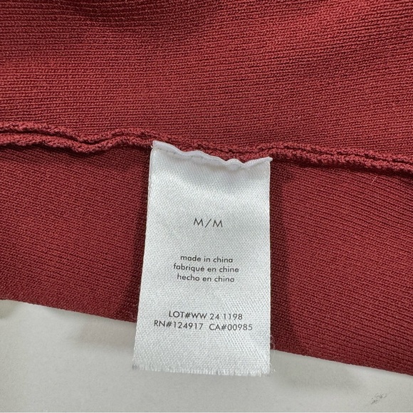 We Wore What Flutter Muscle Tank Maxi Dress Russet - Picture 5 of 8